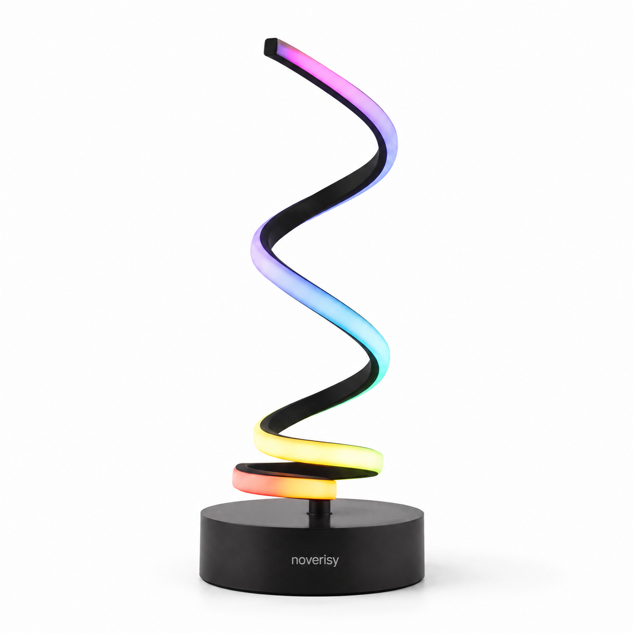 Noverisy™ SpiralMotion Sculptural LED Lamp